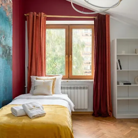 Golden Boutique House - Saska Kepa Villa Varsó